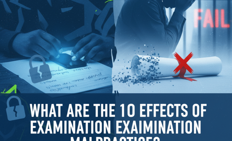 What Are the 10 Effects of Examination Malpractice?