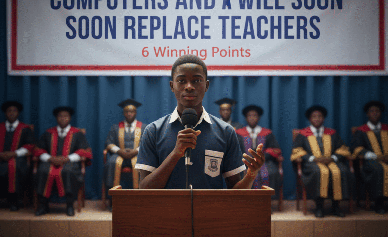 Debate: Computers and AI Will Soon Replace Teachers (6 Winning Points)