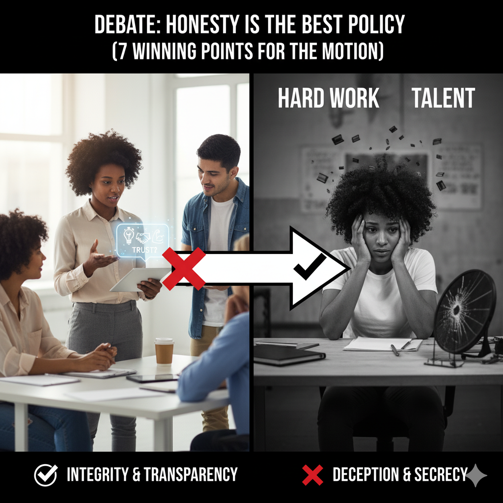 Debate: Honesty is the Best Policy (7 Winning Points for the Motion)