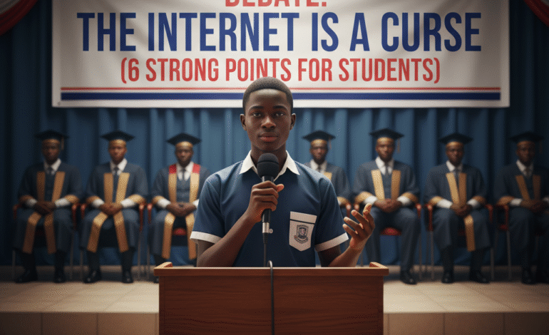 Debate: The Internet is a Curse (6 Strong Points for Students)