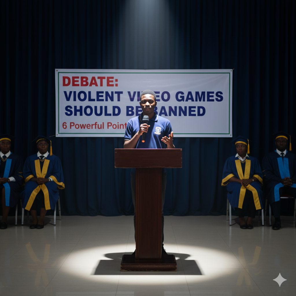 Debate: Violent Video Games Should Be Banned (6 Powerful Points)