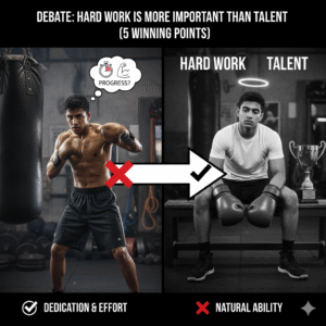 Debate: Hard Work is More Important Than Talent (5 Winning Points)