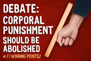 Debate: corporal punishment should be abolished debate points