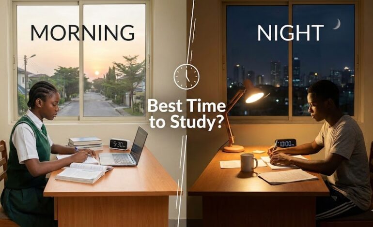 Morning vs. Night: What’s the Best Time of Day to Study for Students?