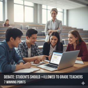 Debate: Students Should Be Allowed to Grade Teachers (7 Winning Points)