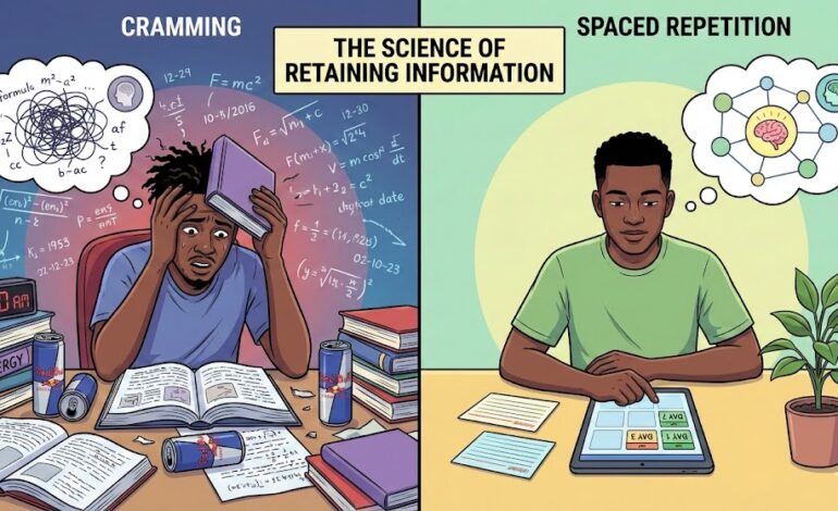 Cramming vs. Spaced Repetition: The Science of Retaining Information for Nigerian Students