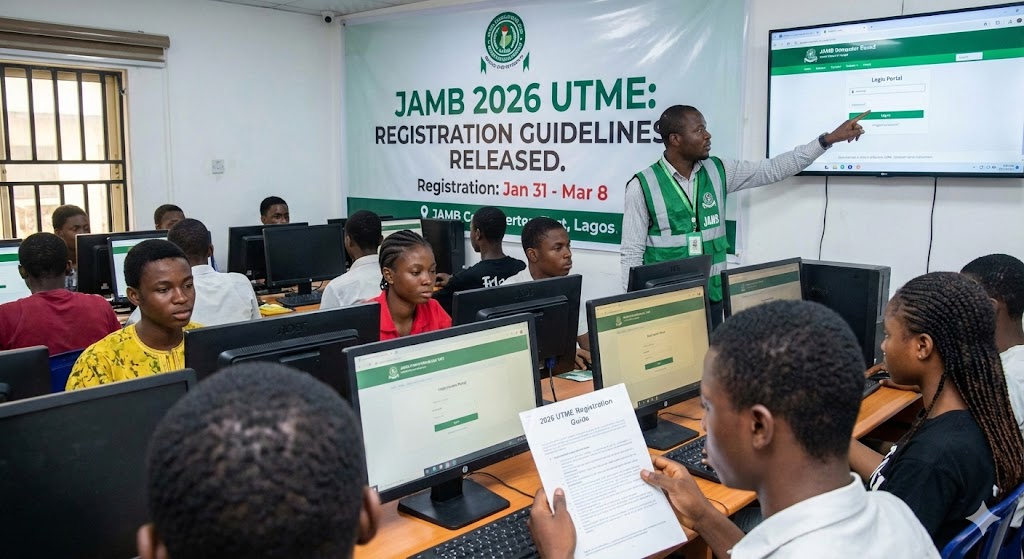 JAMB Releases 2026 UTME Registration Guidelines: Dates, Fees, and New Rules