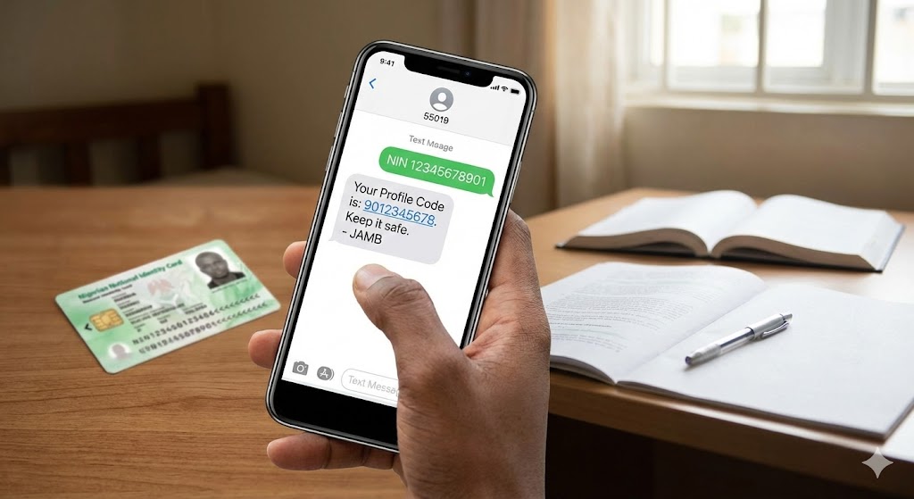 How to generate Profile Code for JAMB 2026